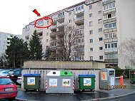 Meistergasse2AussenansichtFoto2mitPfeilKlein2.JPG (12592 Byte)